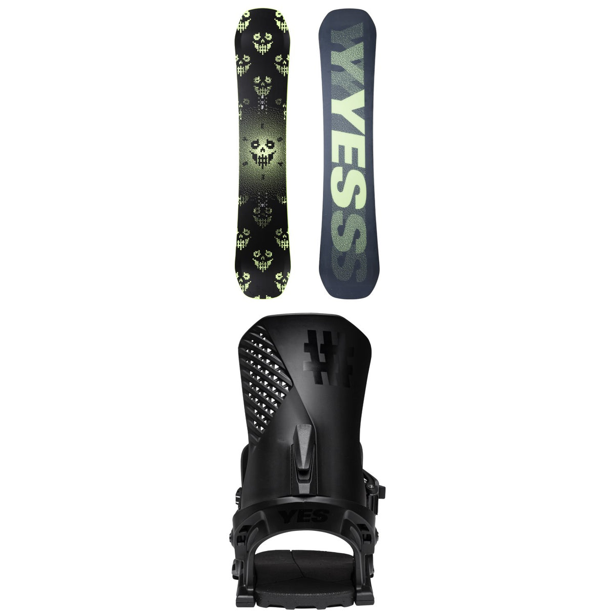 Yes. Shifter XTRM Eiki 3D Snowboard + Drive Snowboard Bindings 2026