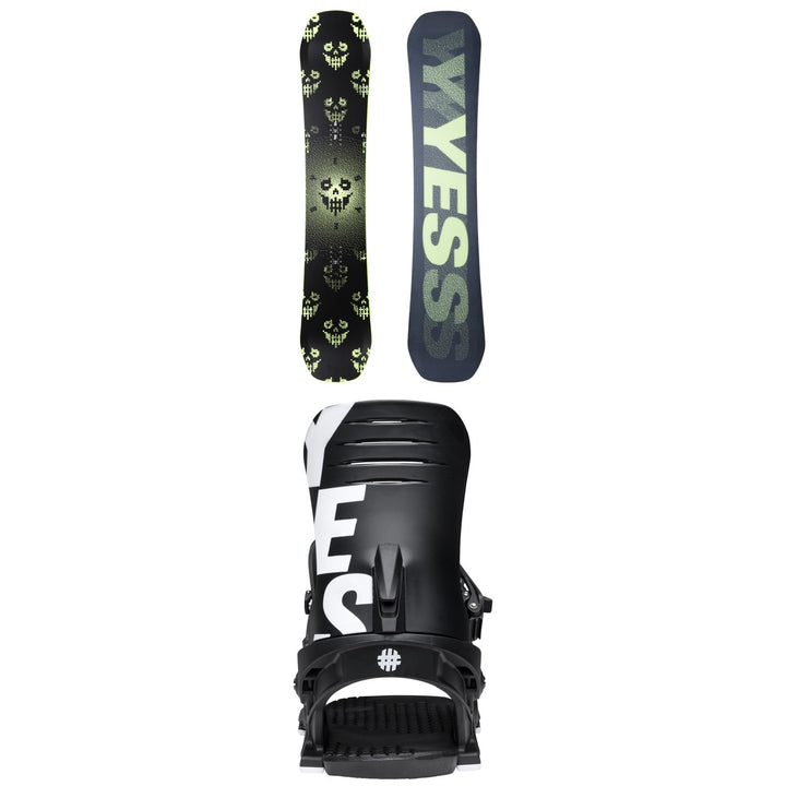 Yes. Shifter XTRM Eiki 3D Snowboard + IPO Snowboard Bindings 2026