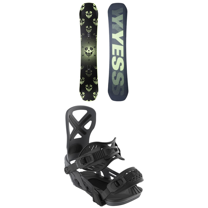 Yes. Shifter XTRM Eiki 3D Snowboard + Bent Metal Anvil Snowboard Bindings 2026