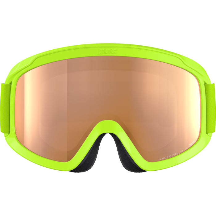 POC POCito Opsin Goggles - Kids' Fluorescent Yellow/Green/Partly Sunny Light Orange