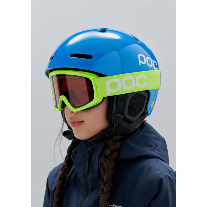 POC POCito Opsin Goggles - Kids' Fluorescent Yellow/Green/Partly Sunny Light Orange
