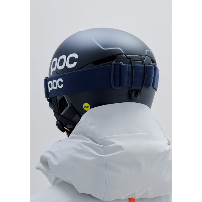 POC Nexal Mid Goggles Apatite Navy/Partly Sunny Navy Blue