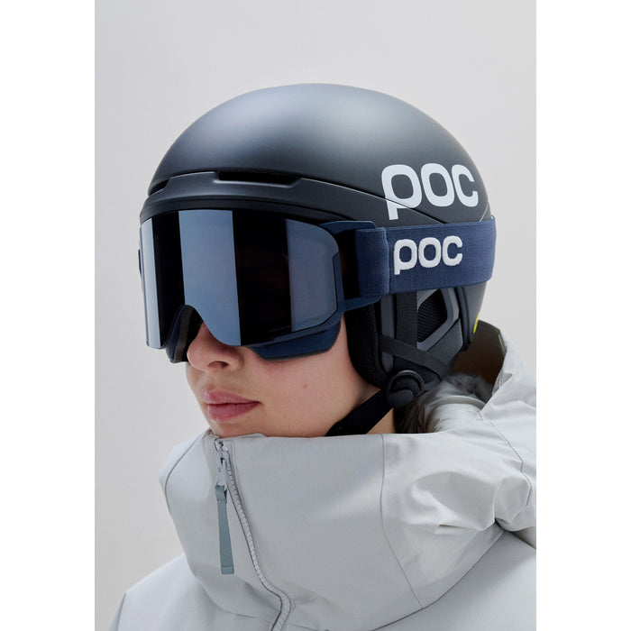 POC Nexal Mid Goggles Apatite Navy/Partly Sunny Navy Blue