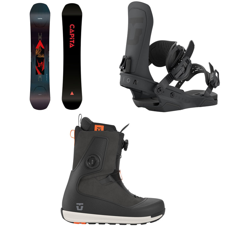 CAPiTA Super DOA Snowboard + Union Force Team Snowboard Bindings + Reset Snowboard Boots 2027