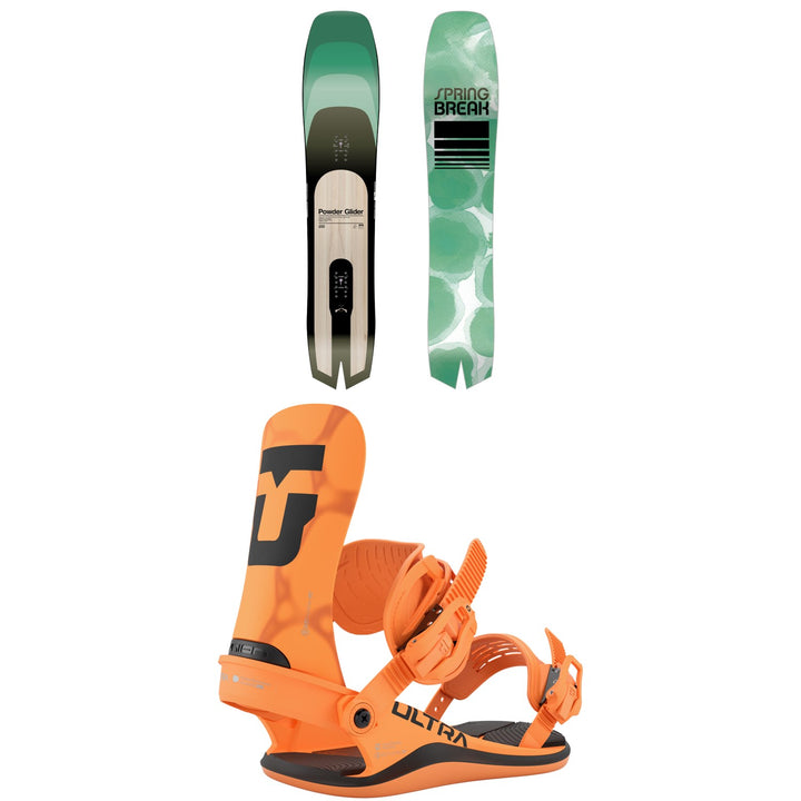 CAPiTA Spring Break Powder Glider Snowboard  + Union Ultra Snowboard Bindings 2027