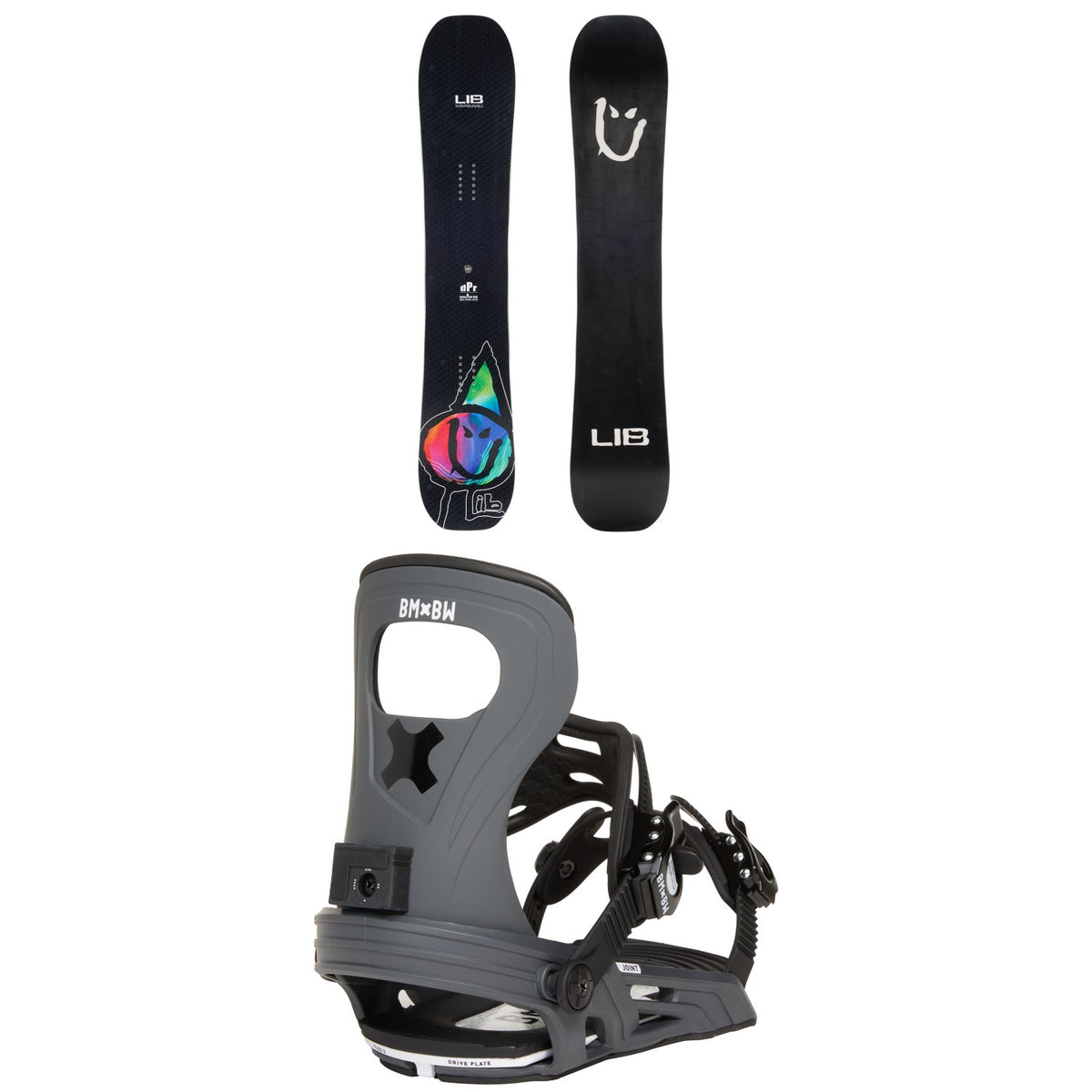 Lib Tech dPr LtD Snowboard + Bent Metal Joint LTD Snowboard Bindings 2027