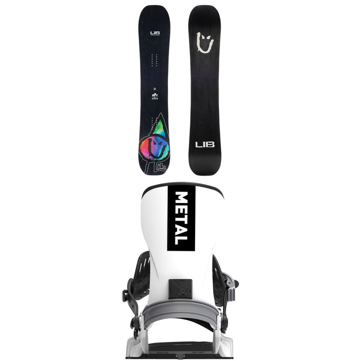 Lib Tech dPr LtD Snowboard + Bent Metal T-Zero Snowboard Bindings 2027