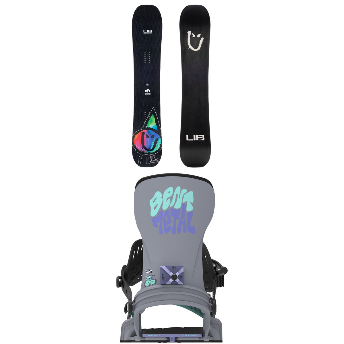 Lib Tech dPr LtD Snowboard + Bent Metal Stylist Snowboard Bindings - Women's 2027