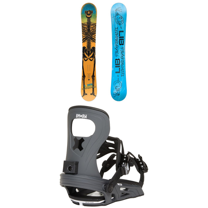 Lib Tech Doughboy Snowboard + Bent Metal Joint LTD Snowboard Bindings 2027