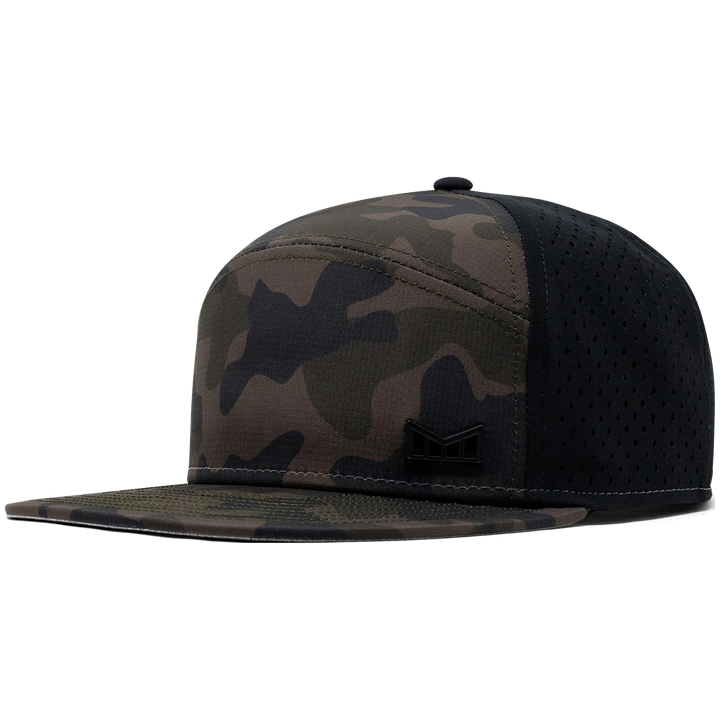 Melin Hydro Trenches Icon Hat Black Camo