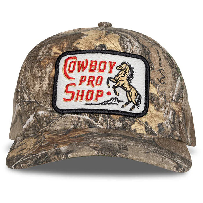 Sendero Provisions Co. Cowboy Pro Shop Hat Real Tree - Edge Camo
