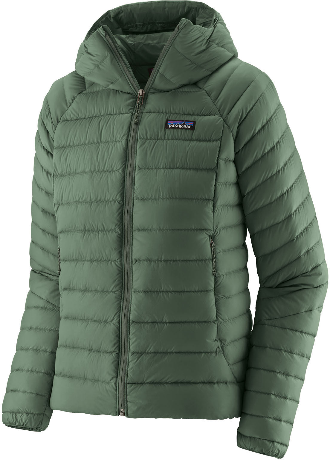 Patagonia Down Sweater Hoodie - Women's Canopy Green