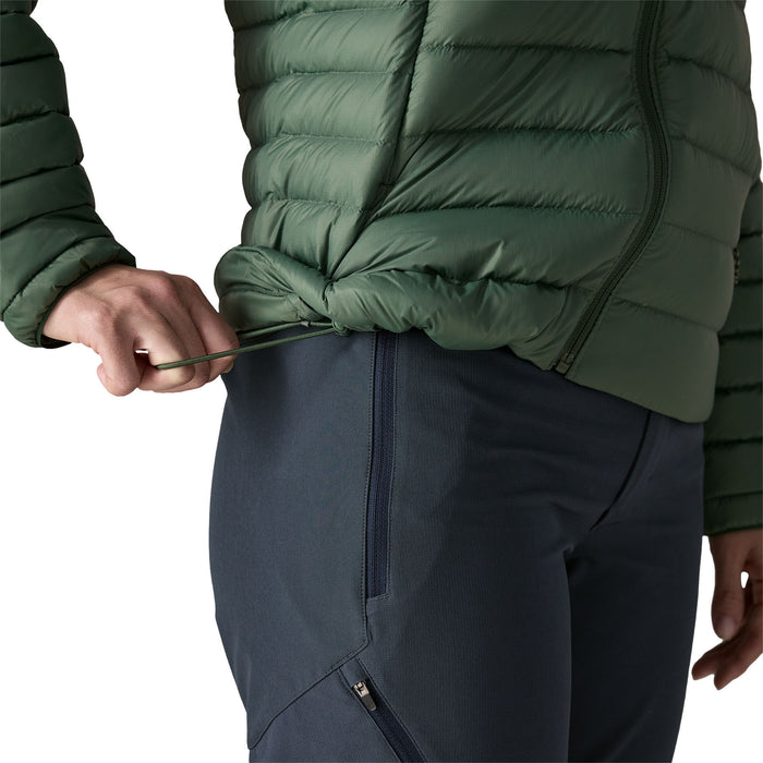Patagonia Down Sweater Hoodie - Women's Canopy Green