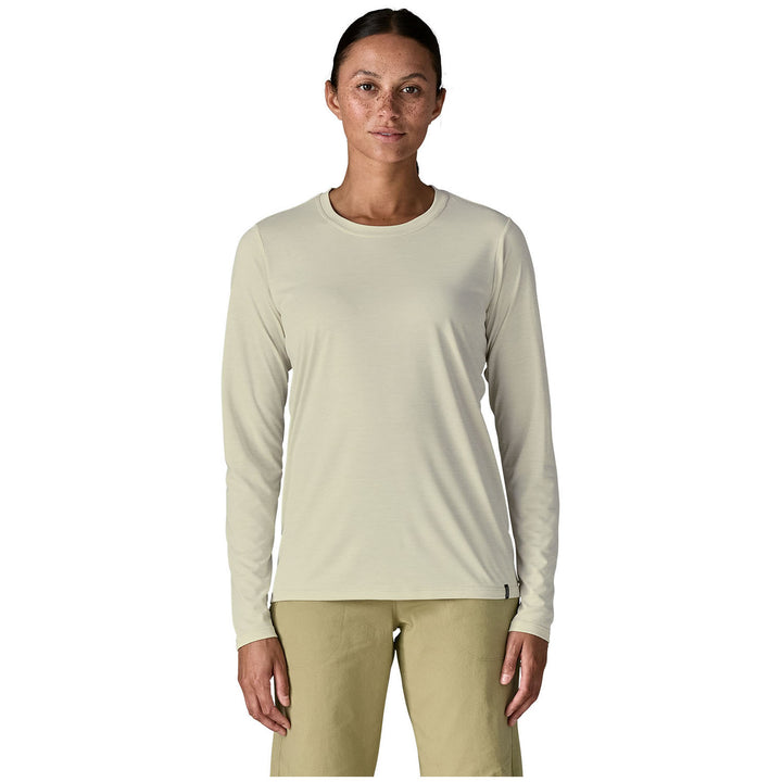 Patagonia Long-Sleeve Capilene Cool Daily Shirt - Women's Dyno White