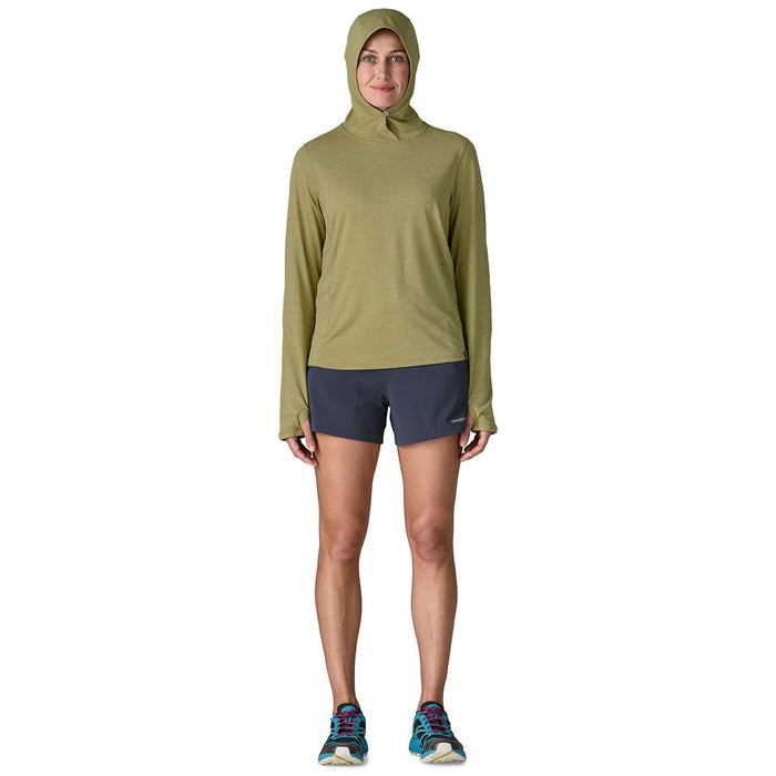 Patagonia Cap Cool Sun Hoodie - Women's Gumtree Green-Light Gumtree Green X-Dye
