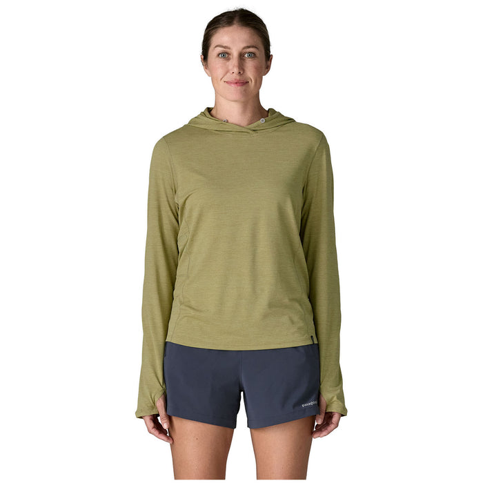 Patagonia Cap Cool Sun Hoodie - Women's Gumtree Green-Light Gumtree Green X-Dye
