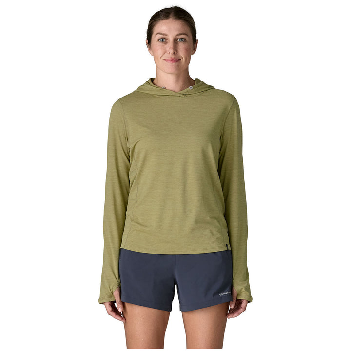 Patagonia Cap Cool Sun Hoodie - Women's Gumtree Green-Light Gumtree Green X-Dye