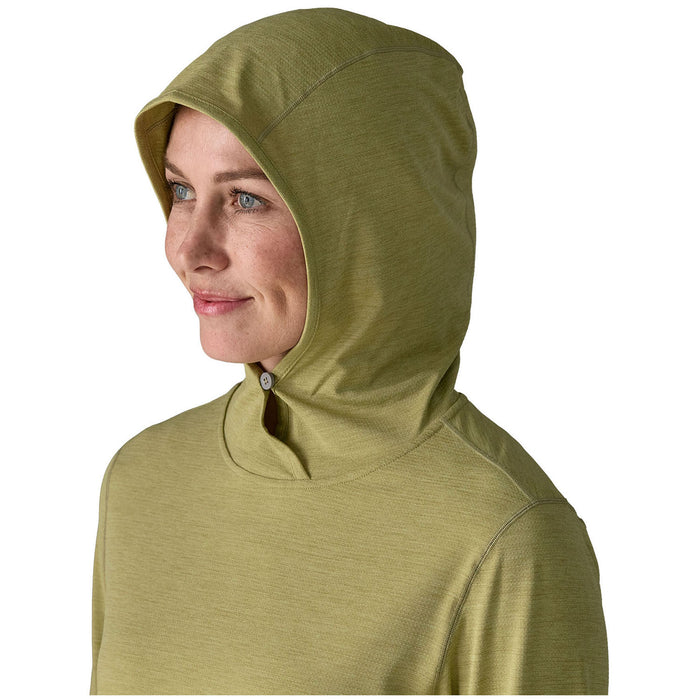 Patagonia Cap Cool Sun Hoodie - Women's Gumtree Green-Light Gumtree Green X-Dye
