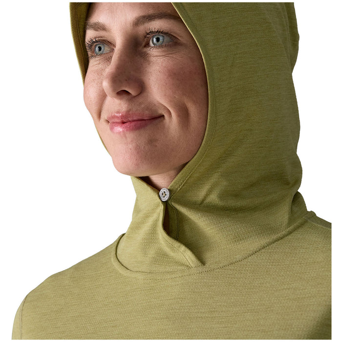 Patagonia Cap Cool Sun Hoodie - Women's Gumtree Green-Light Gumtree Green X-Dye