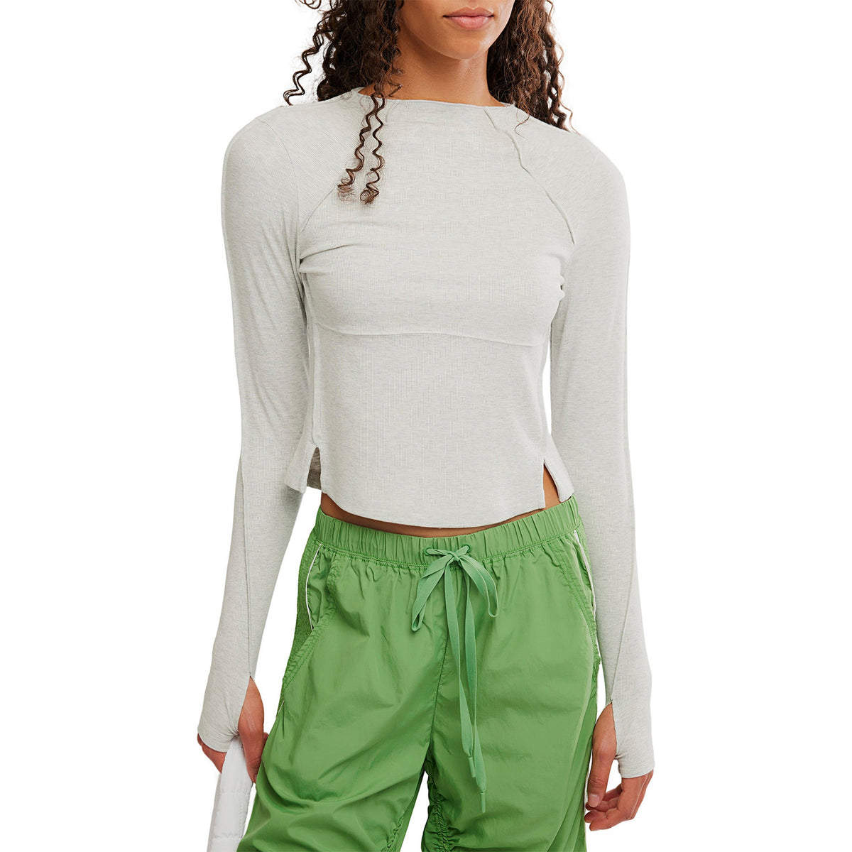 Free People Love Club Long-Sleeve - Women's White