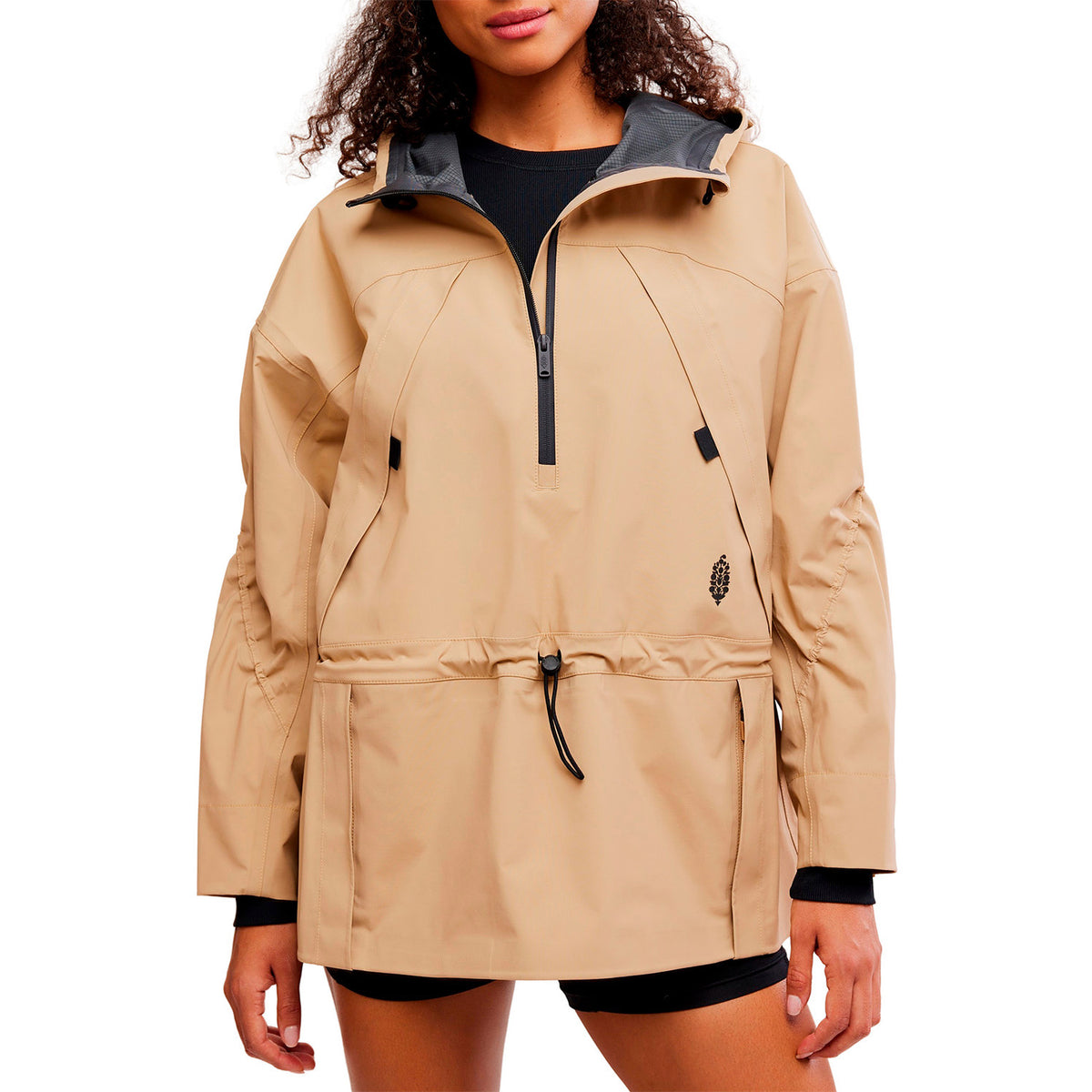 Free People Misty Mountain Waterproof Pullover - Women's Khaki