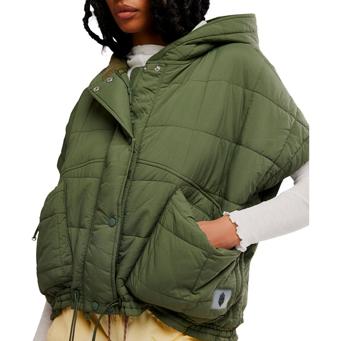 Free People Happy Trails Poncho - Women's Ivy