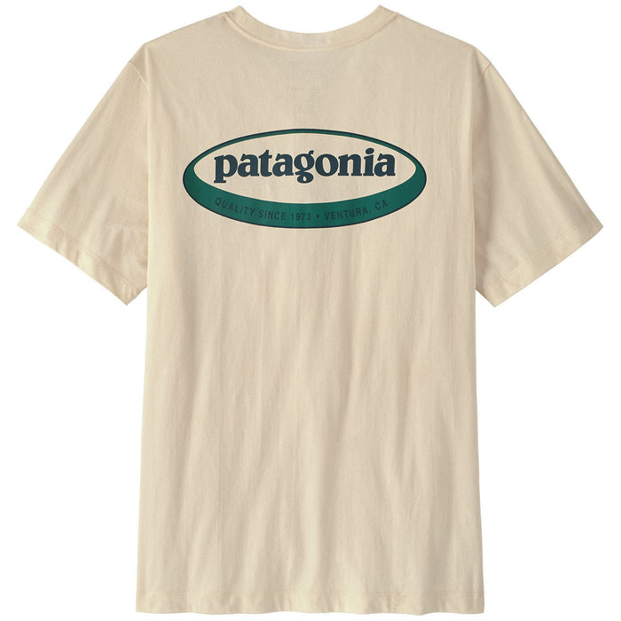 Patagonia '95 Oval Logo T-Shirt - Men's Undyed Natural