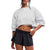 Free People Short Sleeve Intercept Pullover - Women's White