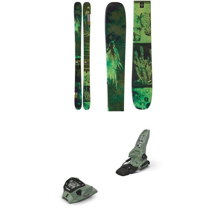 K2 Reckoner 102 Skis + Marker Griffon X 13 Ski Bindings 2027