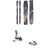 Atomic Bent 100 Skis + Look Pivot 2.0 11 GW Ski Bindings 2027