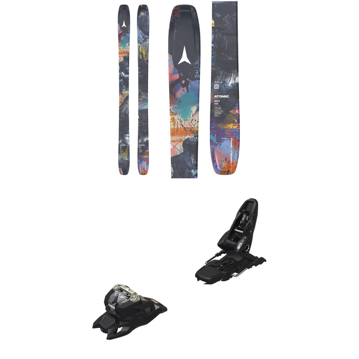 Atomic Bent 100 Skis + Marker Squire 11 Ski Bindings 2027