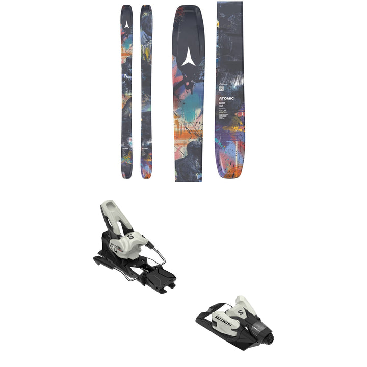 Atomic Bent 100 Skis + Salomon Strive 14 GW Ski Bindings 2027