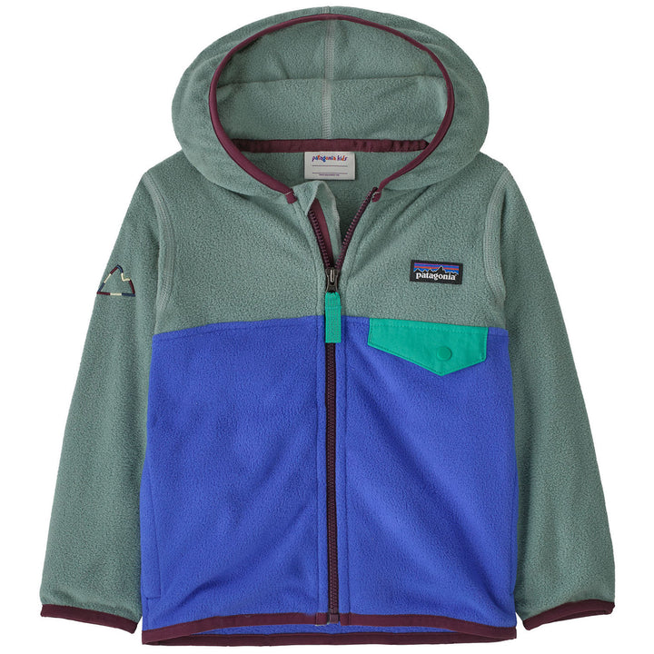 Patagonia Micro D Snap-T Jacket - Infants' Fitz Roy Massif: Eddy Blue