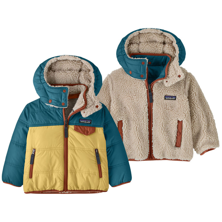 Patagonia Reversible Tribbles Hoodie - Toddlers' Limestone Yellow