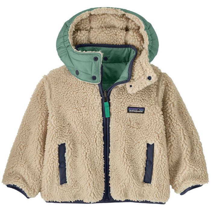 Patagonia Reversible Tribbles Hoodie - Toddlers' Weathered Stone