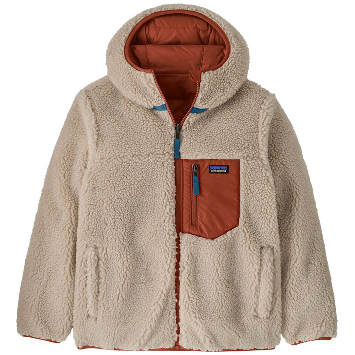 Patagonia Reversible Ready Freddy Hoodie - Kids' Rusty Red