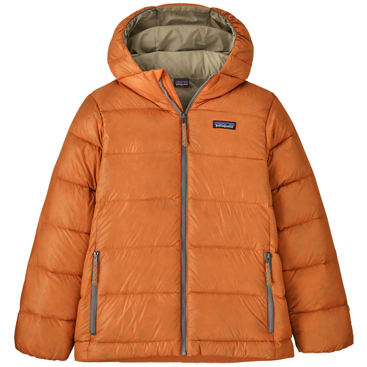 Patagonia Hi-Loft Down Sweater Hoodie - Kids' Marigold