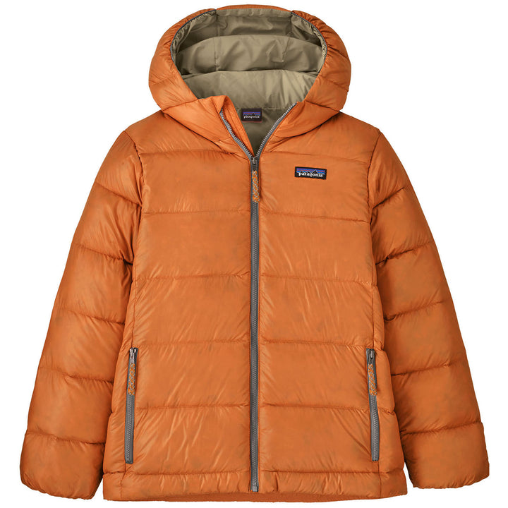 Patagonia Hi-Loft Down Sweater Hoodie - Kids' Marigold