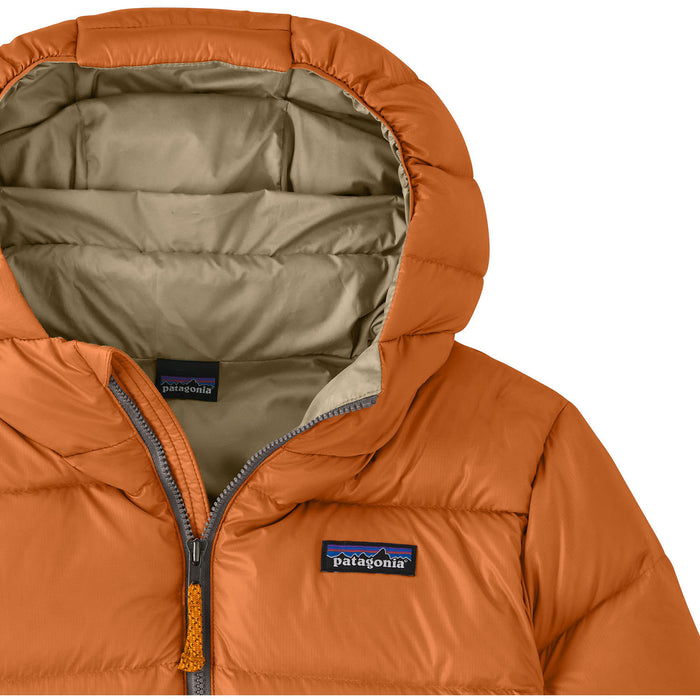 Patagonia Hi-Loft Down Sweater Hoodie - Kids' Marigold