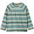 Patagonia Micro D Crew Top - Infants' Diamond Stripe: Snowmelt Blue