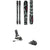 Salomon QST 100 Skis + Look Pivot 2.0 13 GW Ski Bindings 2027