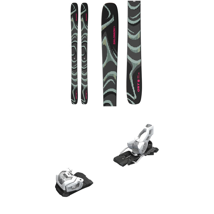 Salomon QST 100 Skis + Tyrolia Attack LYT 11 GW Ski Bindings 2027