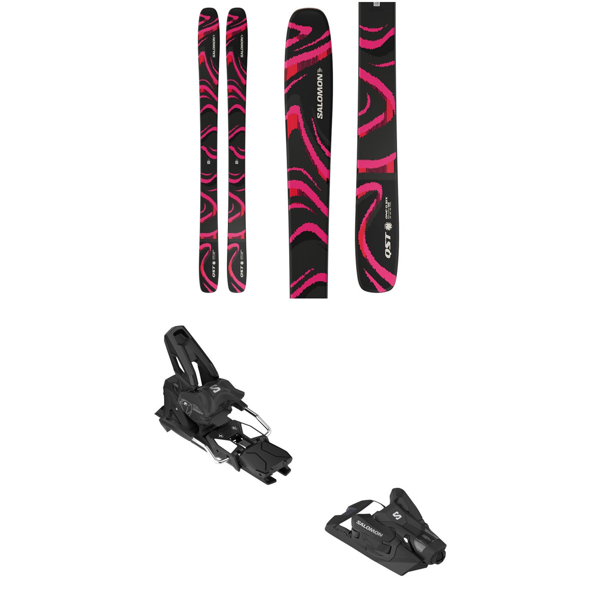 Salomon QST 106 Skis + Salomon Strive 14 GW Ski Bindings 2027