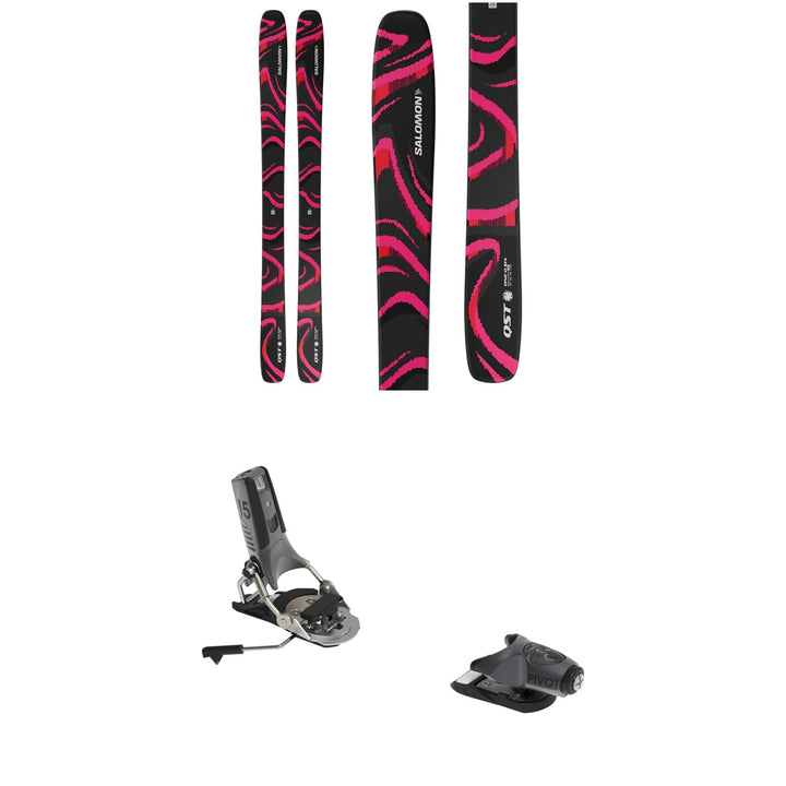 Salomon QST 106 Skis + Look Pivot 2.0 15 GW Ski Bindings 2027