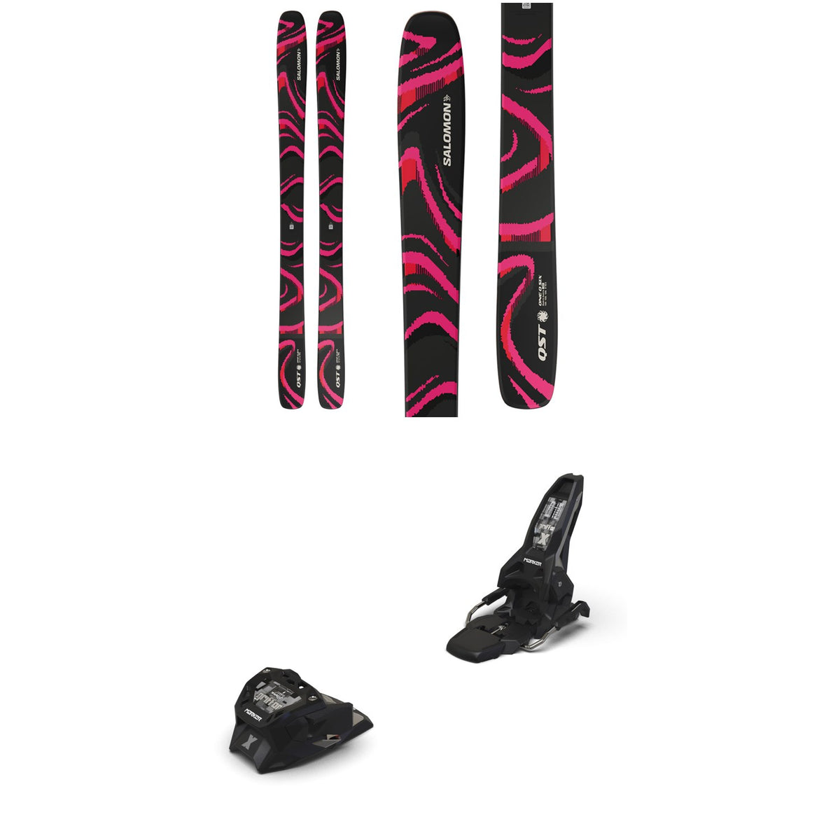 Salomon QST 106 Skis + Marker Griffon X 13 Ski Bindings 2027