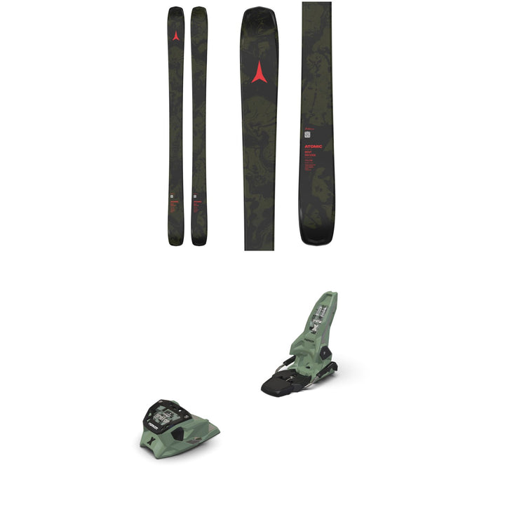 Atomic Bent Decode Skis + Marker Griffon X 13 Ski Bindings 2027