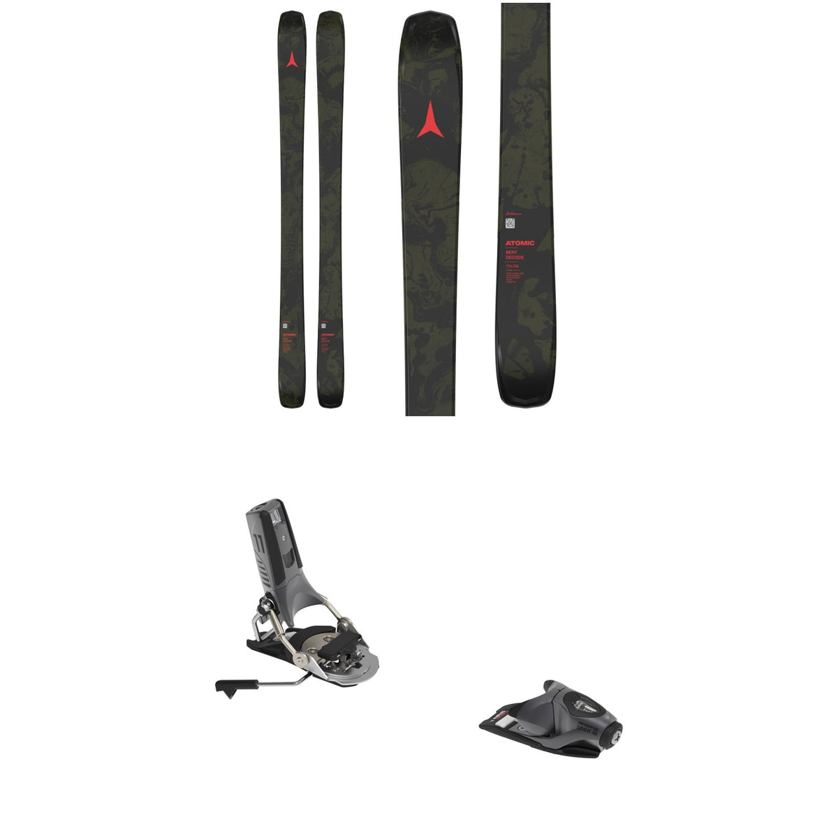 Atomic Bent Decode Skis + Look Pivot 2.0 11 GW Ski Bindings 2027