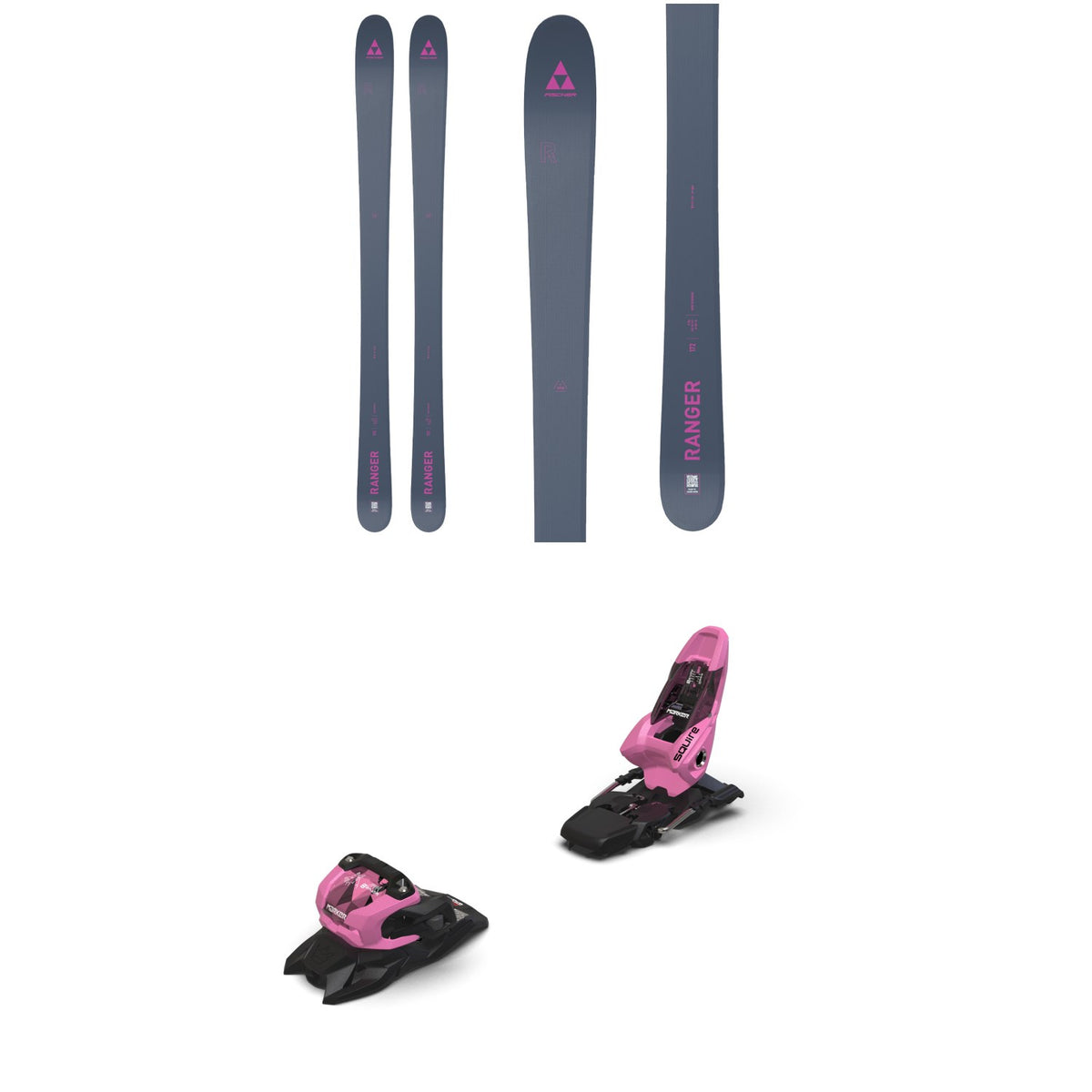 Fischer Ranger Skis + Marker Squire 11 Ski Bindings 2027