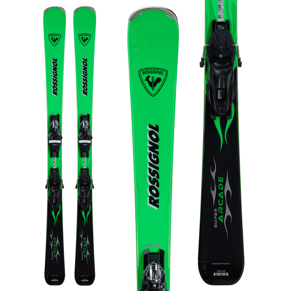 Rossignol Super Arcade 84 Skis + SPX 12 Konect Bindings 2027