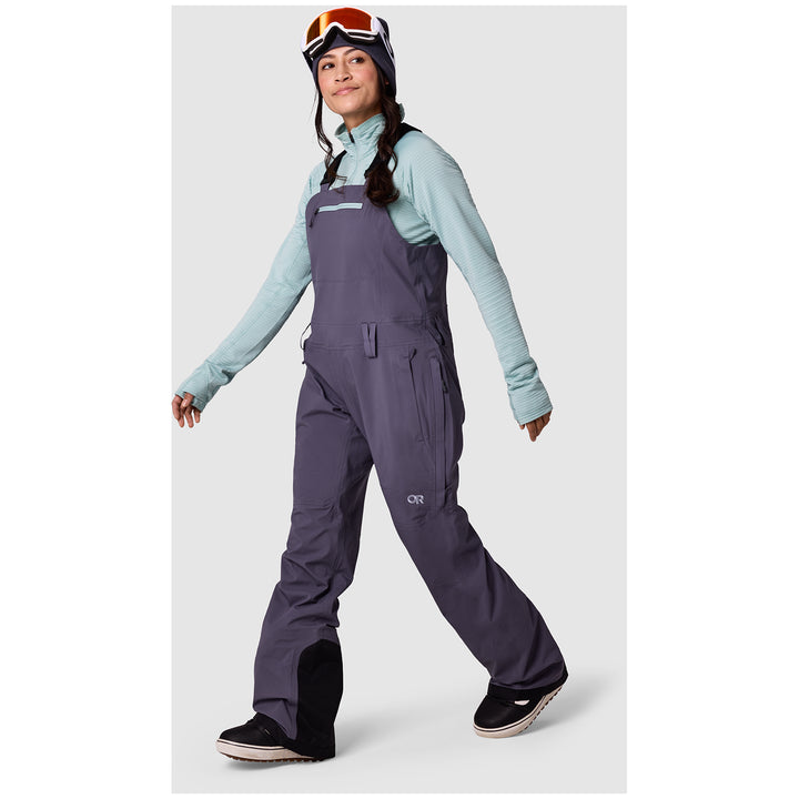Outdoor Research Carbide Bibs - Women's Smoky Quartz